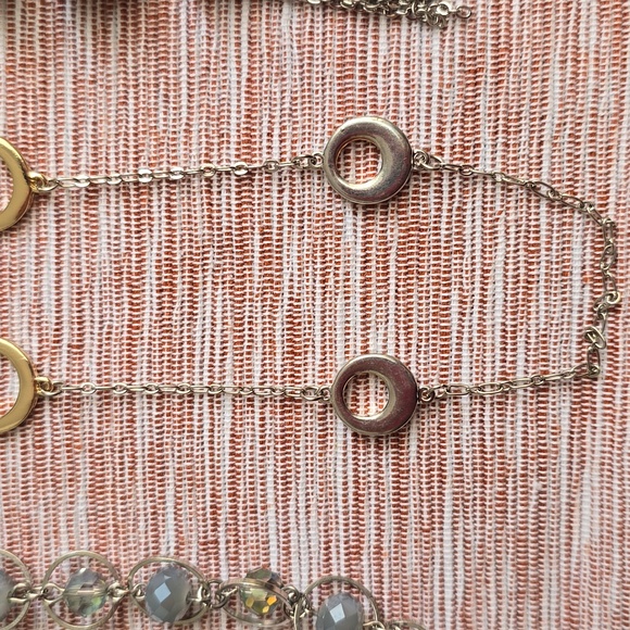 MONET KIM ROGERS & COLOR BRANDS OF WOMEN'S FASHION JEWELRY BUNDLE OF 5 NECKLACES - Picture 4 of 11